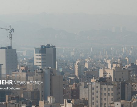کیفیت هوای مشهد در ۸ منطقه ناسالم است