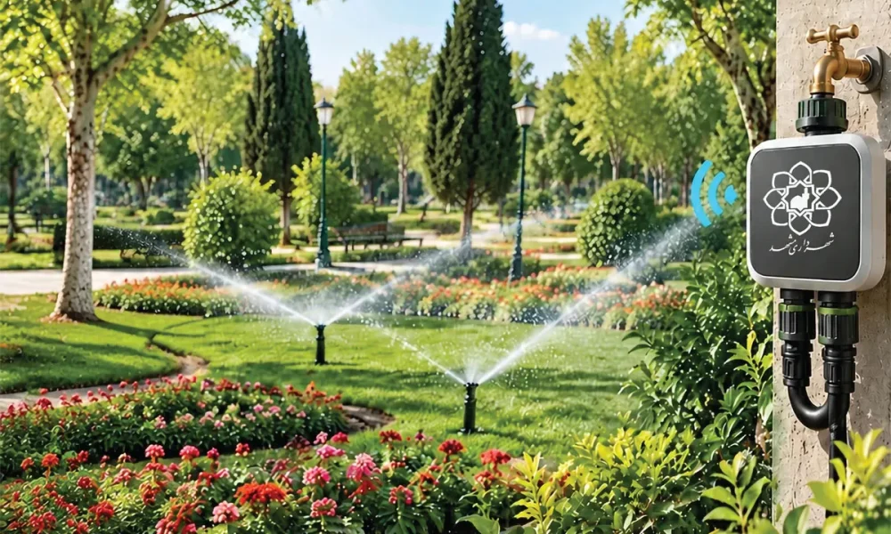 به کارگیری اینترنت اشیا در بوستان های مشهد | پیوند طبیعت و فناوری در بوستان‌های شهر