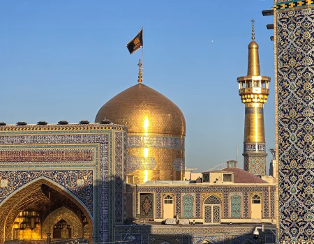 برنامه‌های عزاداری و مذهبی حرم مطهر رضوی در سالروز شهادت حضرت فاطمه زهرا(س) ( ۲ آبان ماه ۱۴۰۵)